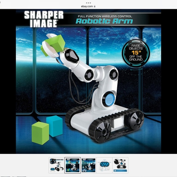 NWOT Sharper Image - Full Functional Wireless Control Robotic Arm - Picture 2 of 6